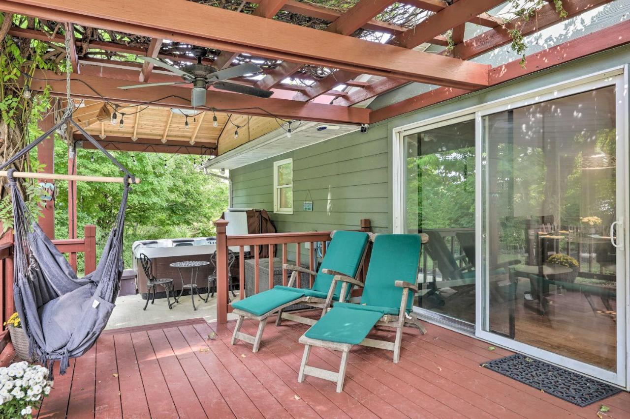Family-Friendly Brookville Home With Hot Tub! Exterior photo